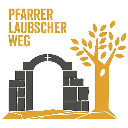 Wandermarkierung Pfarrer Laubscher Weg