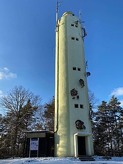 Stäffelsbergturm im Winter