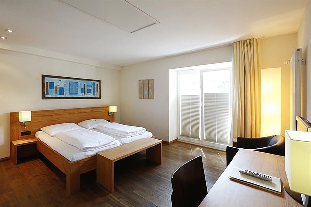 boarding house Rieslinghof, double room with southward balcony