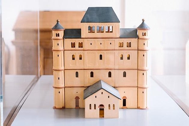Modell der Klosterruine Limburg