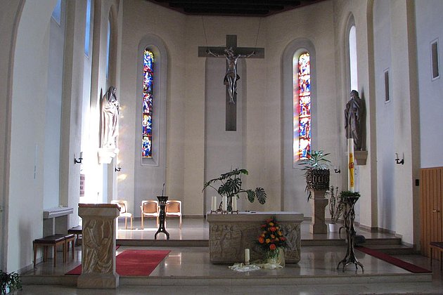 Altar kath. Kirche St. Konrad v. Parzheim