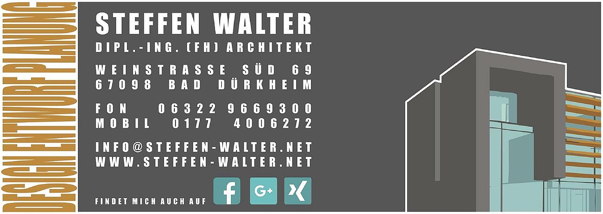 Steffen Walter - Dipl.-Ing. (FH) Architekt