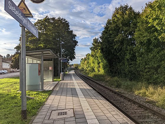 Haltepunkt an der Strecke Landau-Pirmasens
