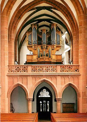 Geib-Orgel in Prot.Kirche Lambrecht