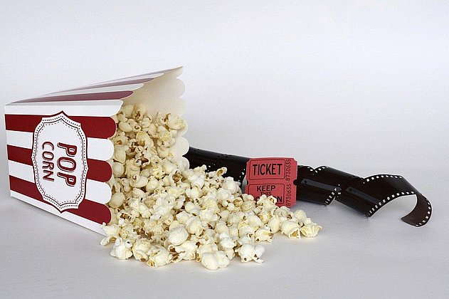 Kino Spaß und Popcorn
