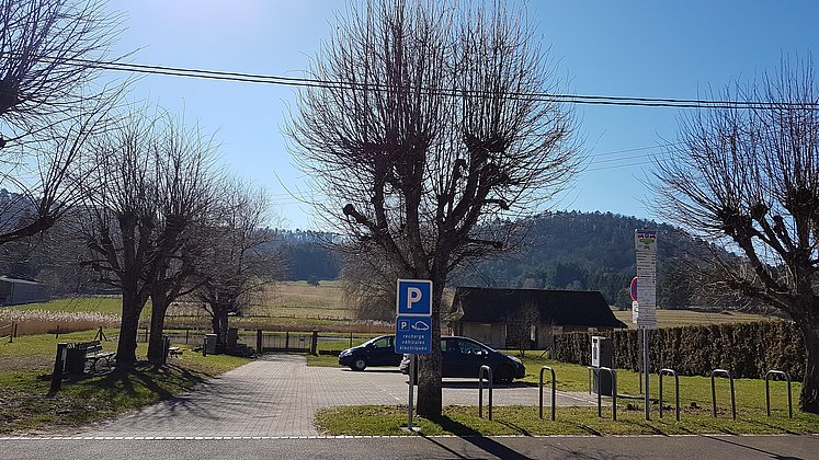 Obersteinbach/Frankreich Parkplatz+Ladestation