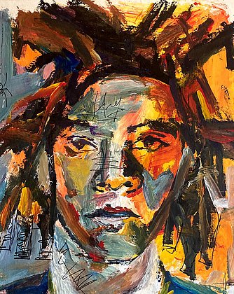 Jean-Michel Basquiat 2020, 110-100 cm